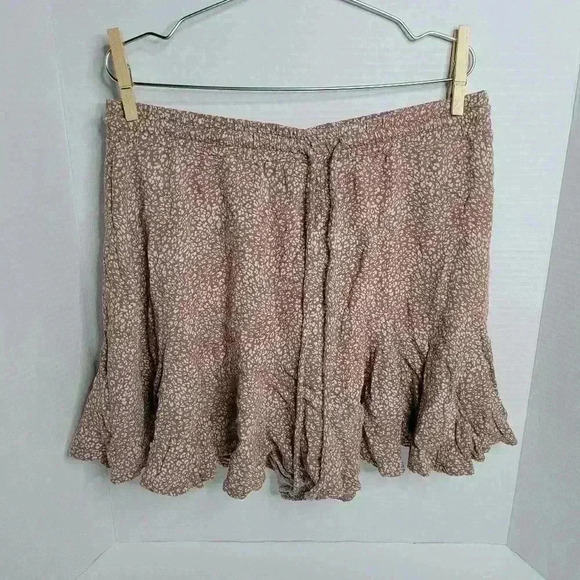 URBAN Romantics Pants - Urban Romantics Size Small Women's Floral Drawstring Loose Shorts